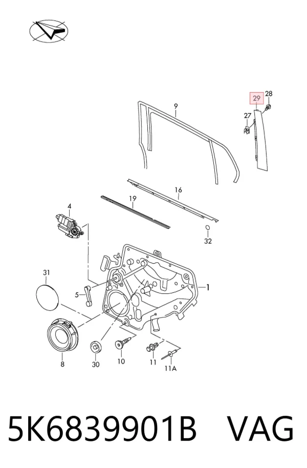  5K6839901B VAG