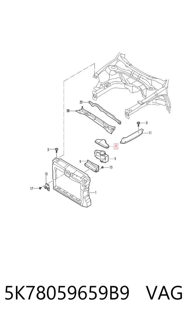  5K78059659B9 VAG