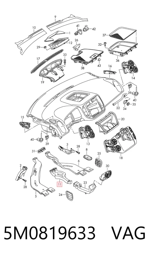  5M0819633 VAG