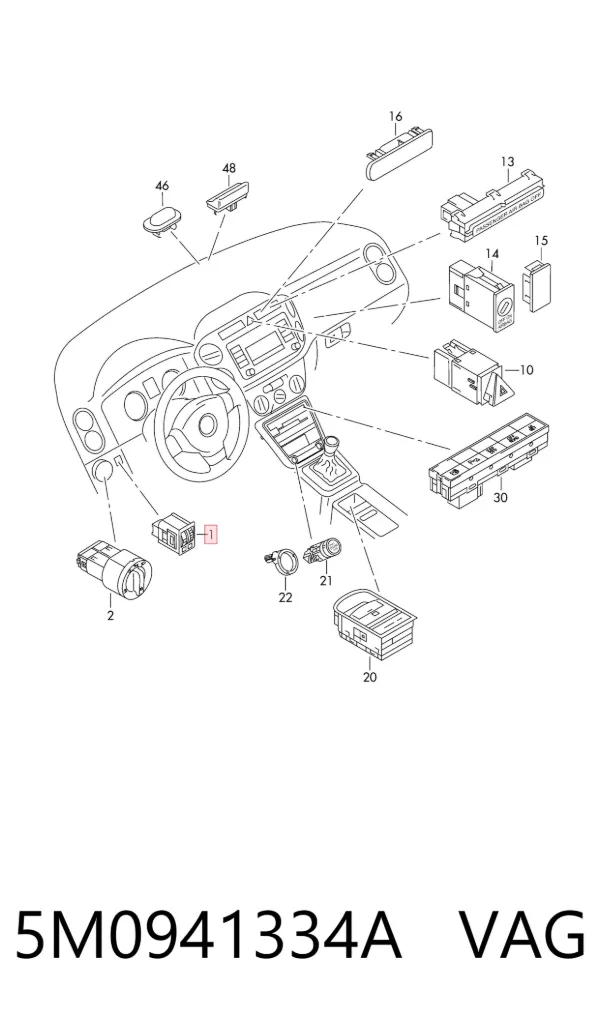  5M0941334A VAG