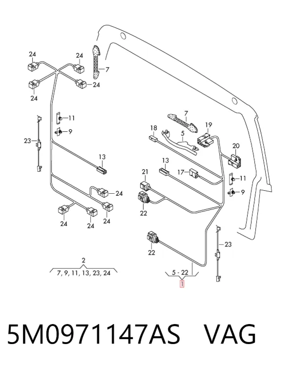  5M0971147AS VAG