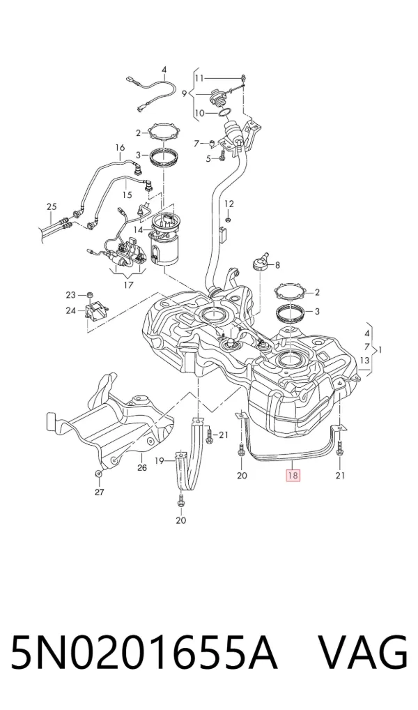  5N0201655A VAG