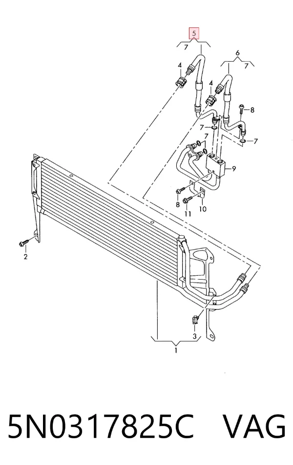  5N0317825C VAG