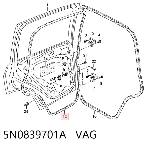  5N0839701A VAG