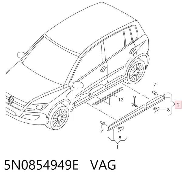  5N0854949E VAG