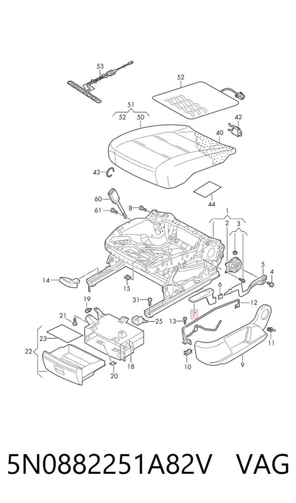  5N0882251A82V VAG