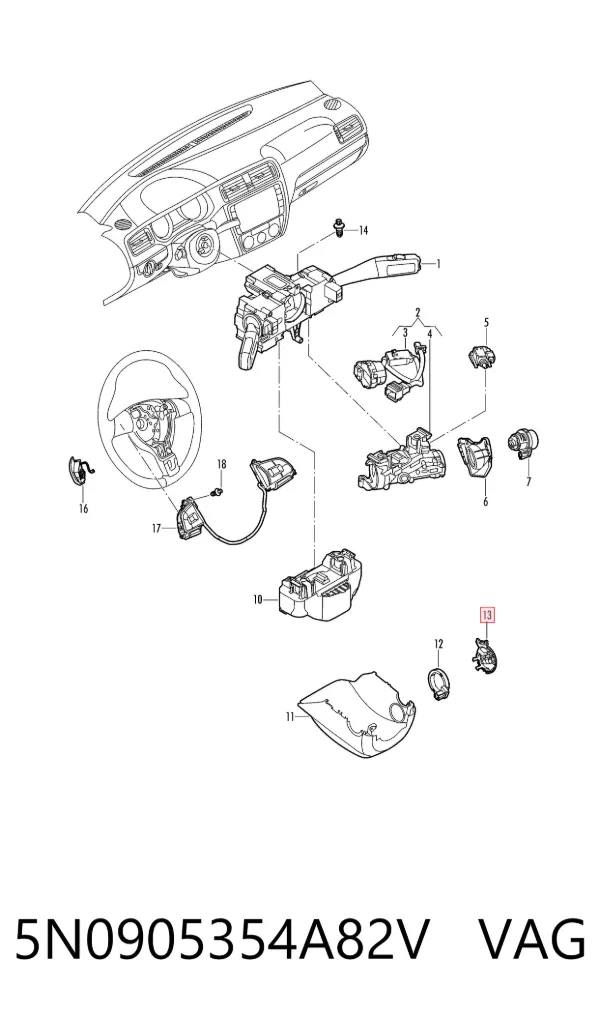  5N0905354A82V VAG