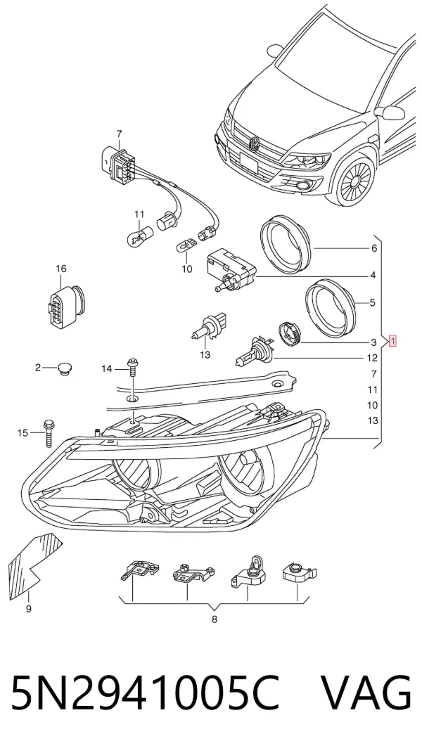  5N2941005C VAG