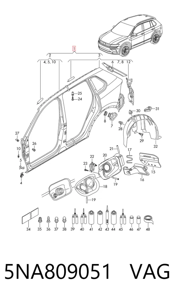  5NA809051 VAG