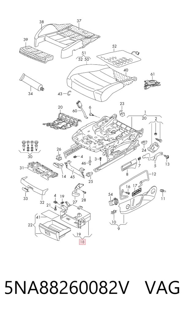  5NA88260082V VAG