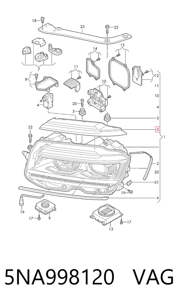  5NA998120 VAG