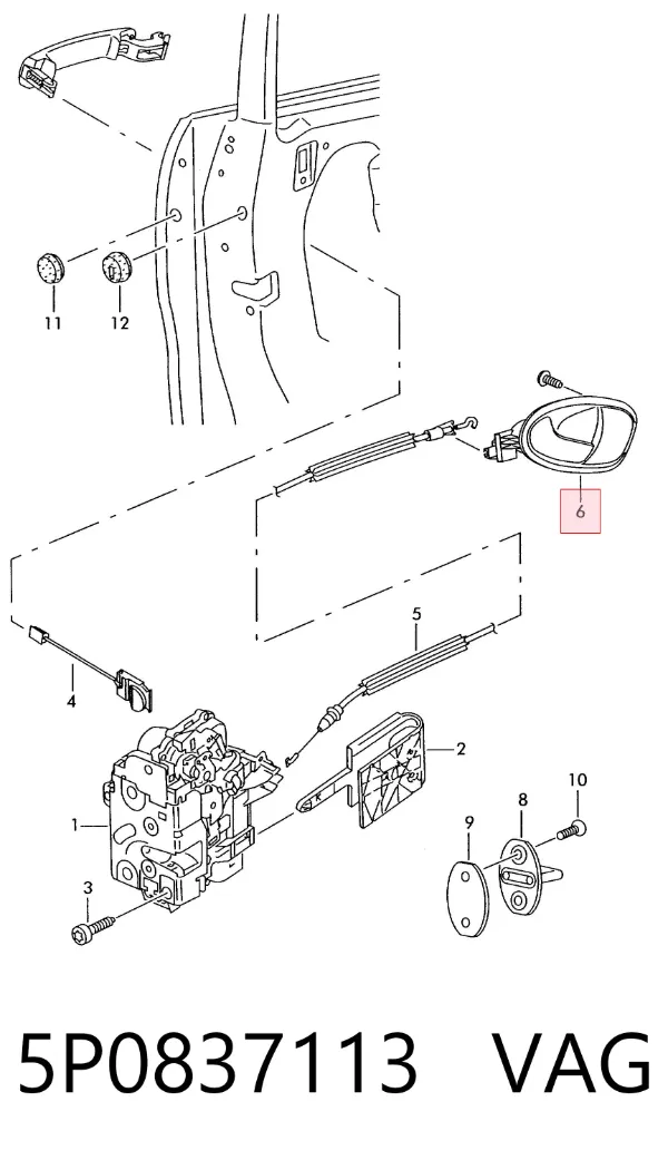  5P0837113 VAG