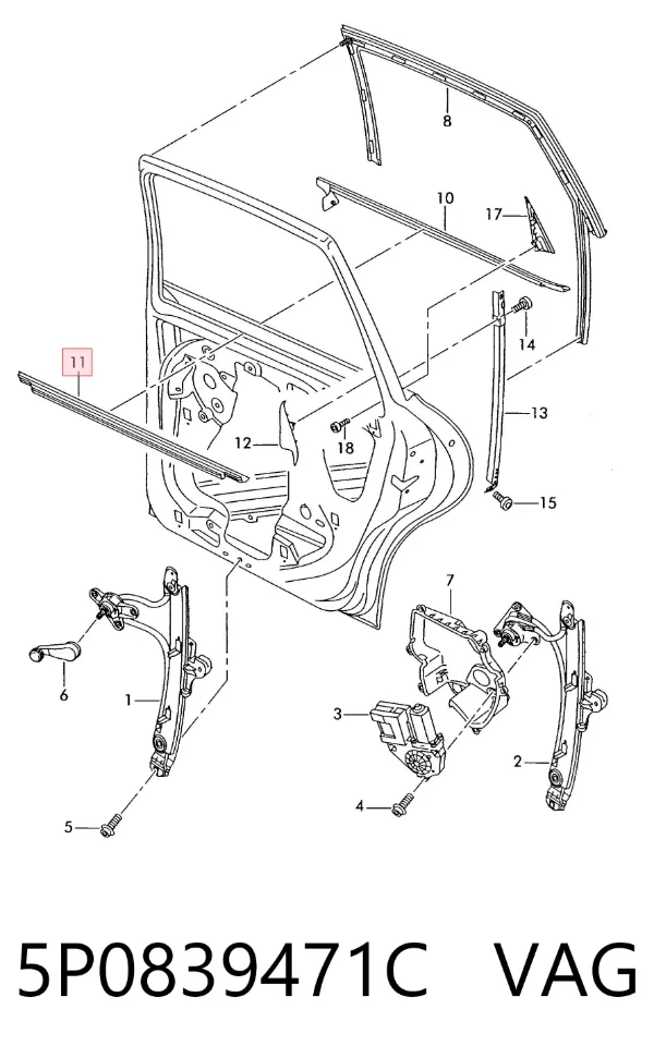  5P0839471C VAG