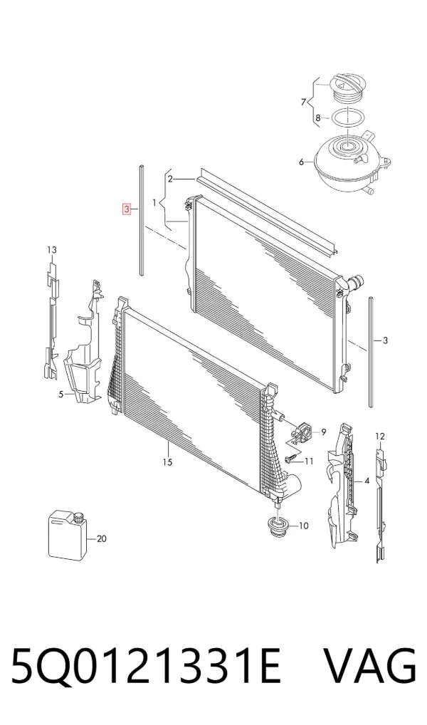  5Q0121331E VAG