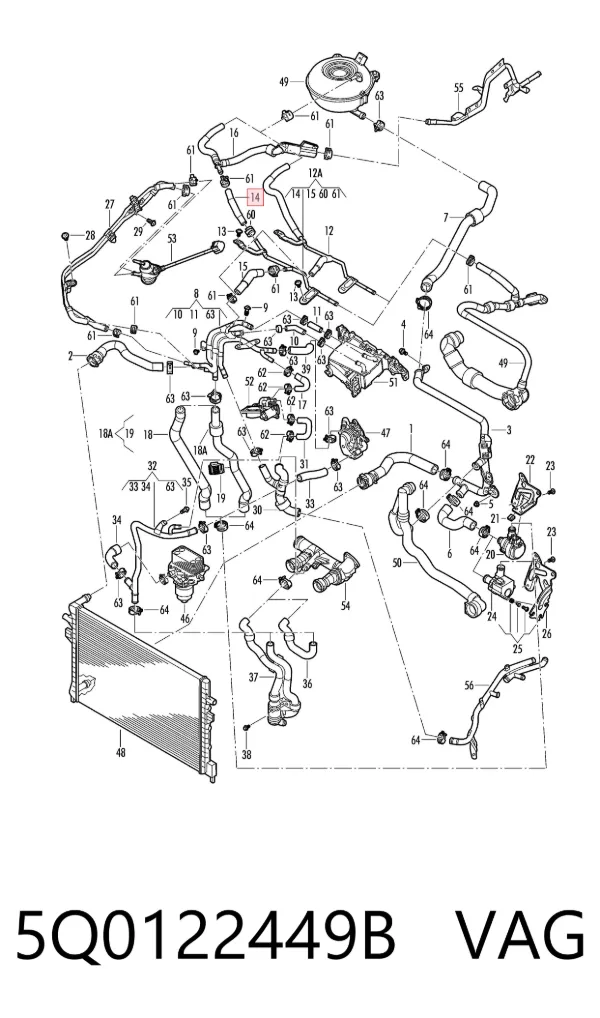  5Q0122449B VAG