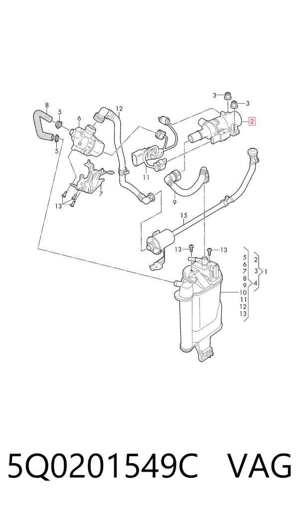  5Q0201549C VAG