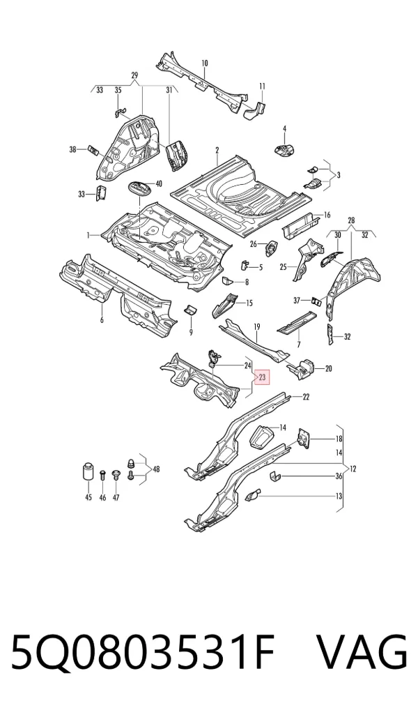  5Q0803531F VAG