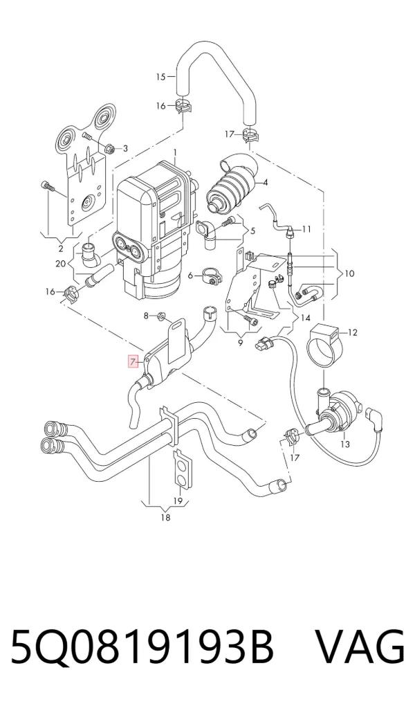  5Q0819193B VAG