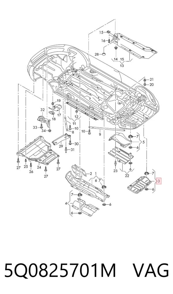  5Q0825701M VAG