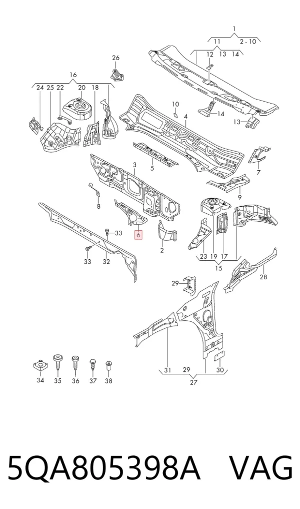  5QA805398A VAG