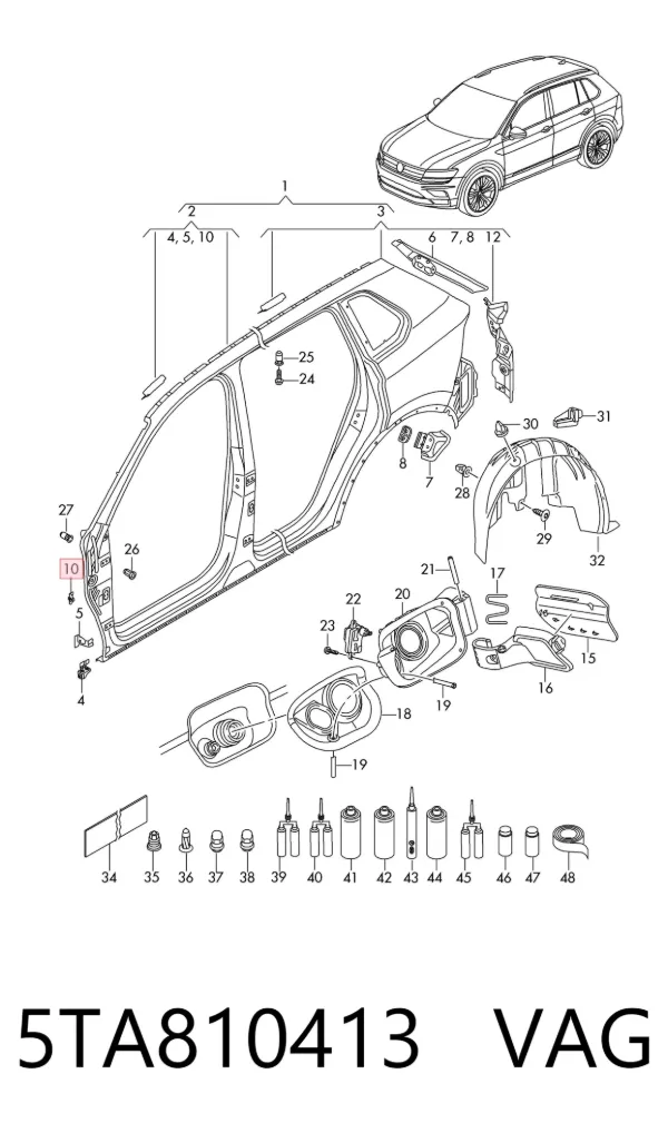  5TA810413 VAG
