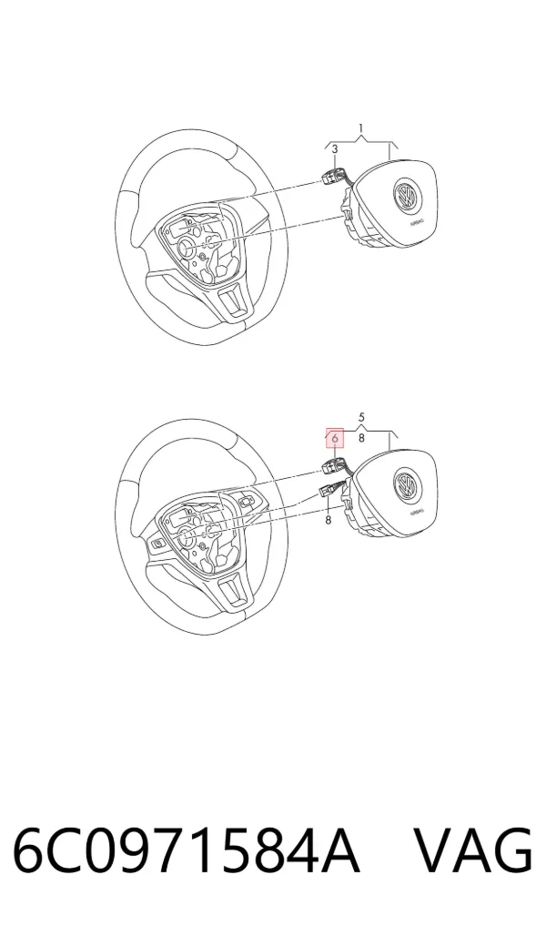  6C0971584A VAG