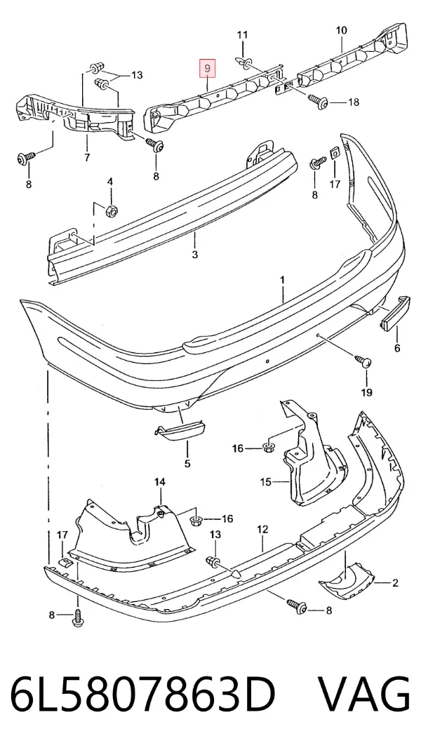  6L5807863D VAG