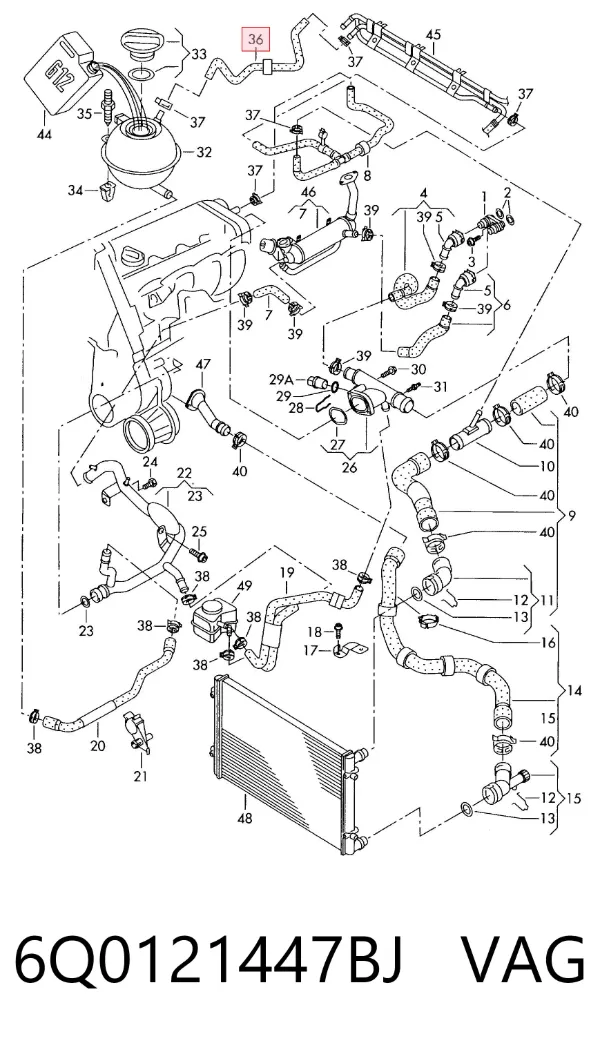  6Q0121447BJ VAG