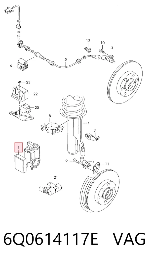 Блок АБС 265222006 Bosch
