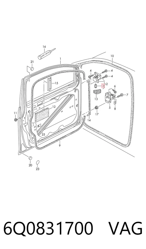 6Q0831700 VAG