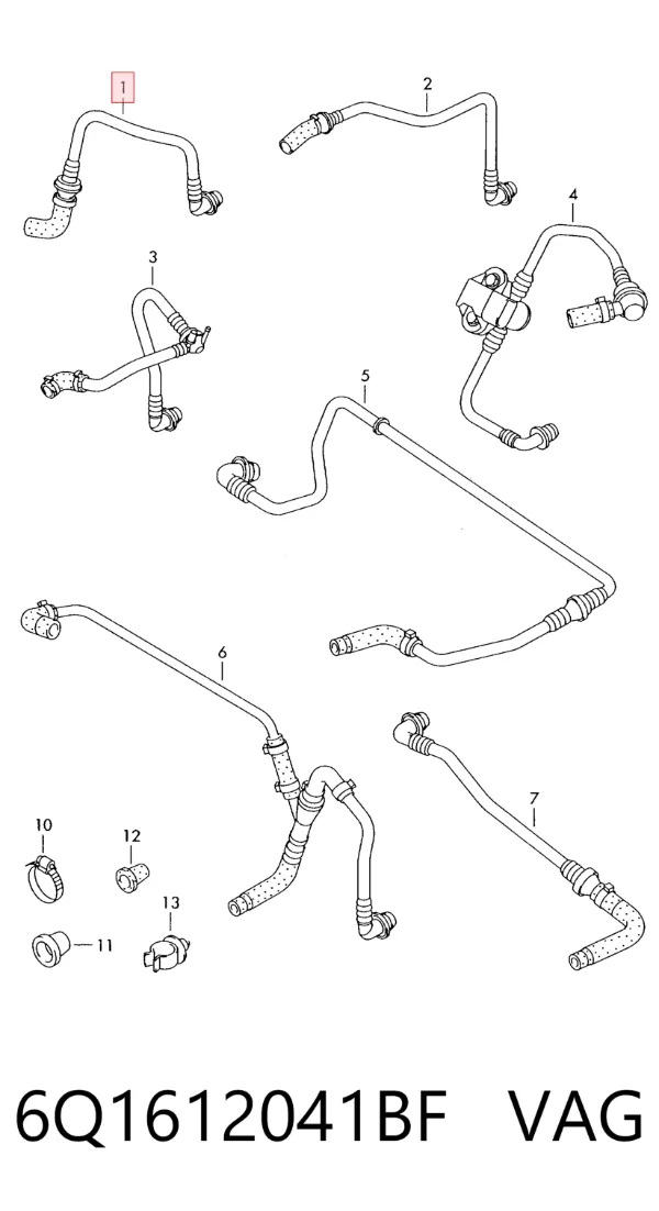  6Q1612041BF VAG