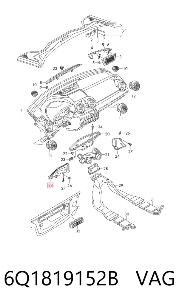  6Q1819152B VAG