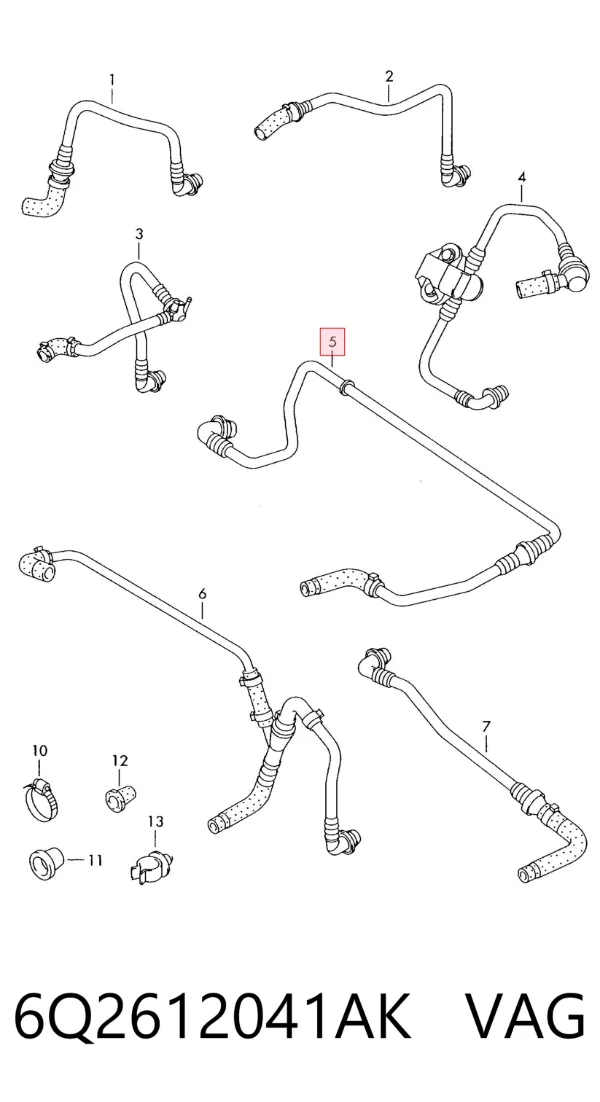  6Q2612041AK VAG