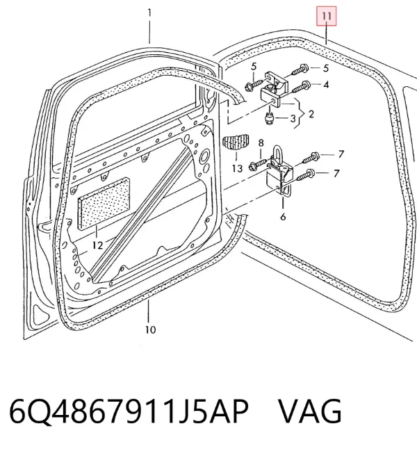  6Q4867911J5AP VAG