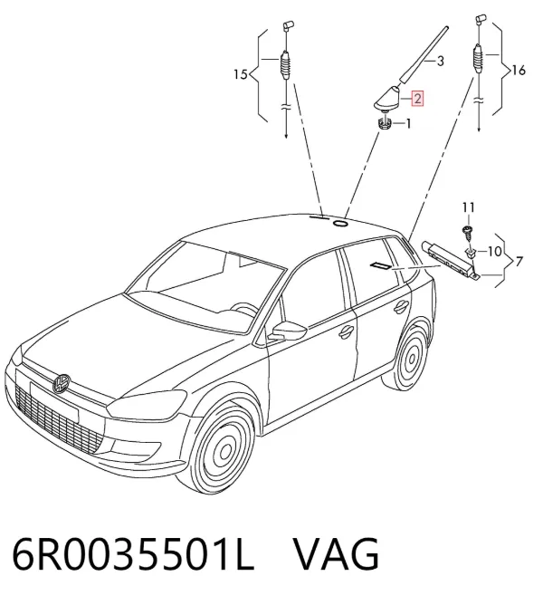  6R0035501L VAG