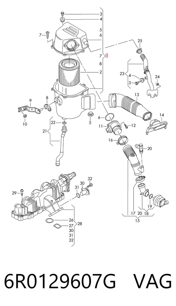 6R0129607G VAG