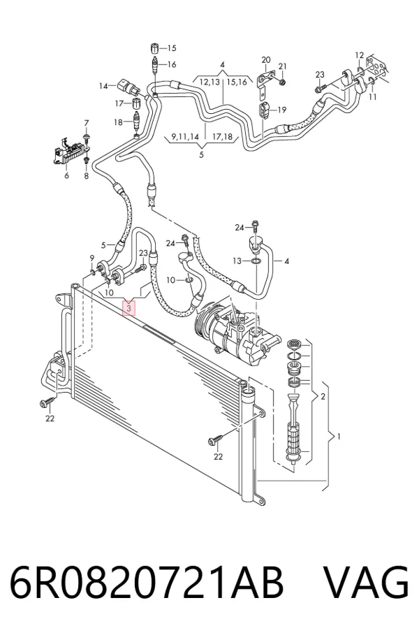  6R0820721AB VAG