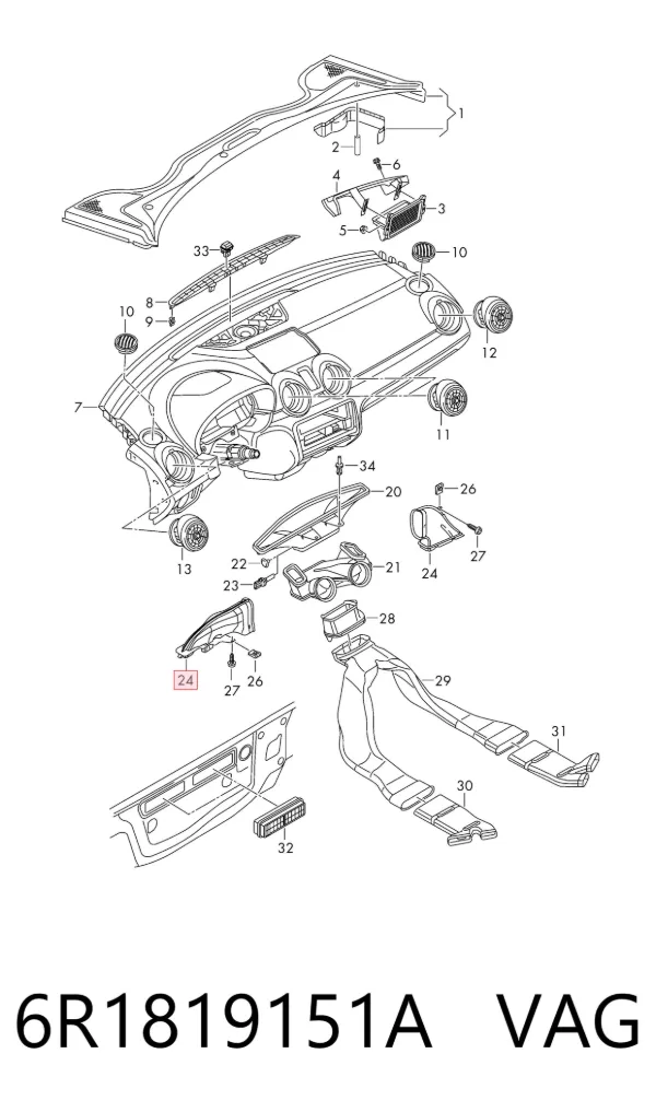  6R1819151A VAG