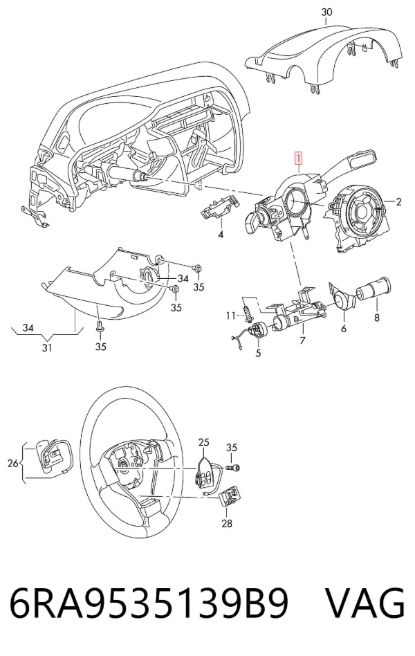  6RA9535139B9 VAG