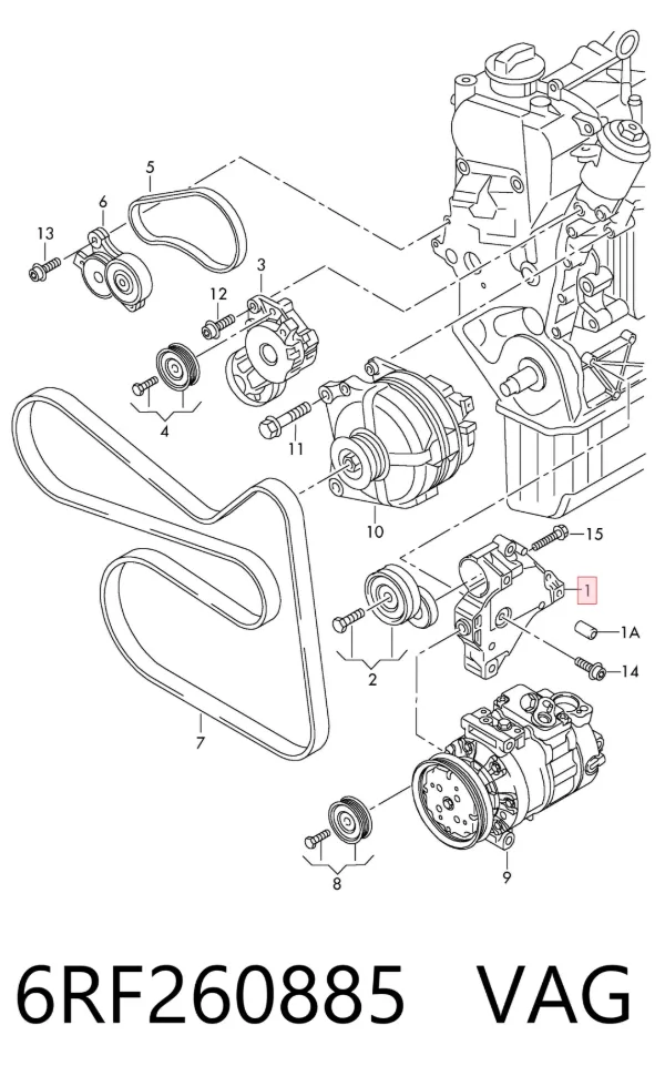  6RF260885 VAG