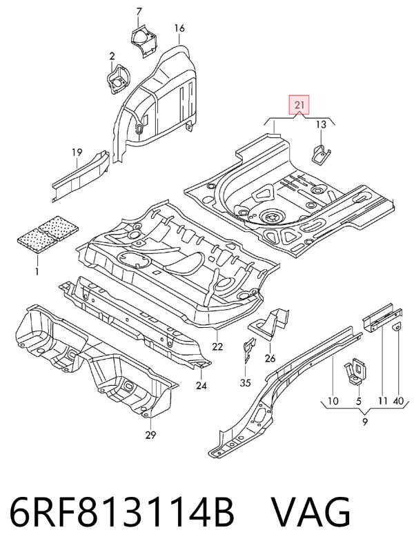  6RF813114B VAG