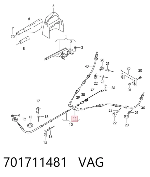  701711481 VAG