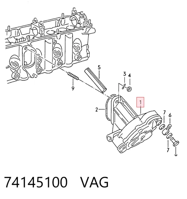 Вакуумний насос 74145100 VAG