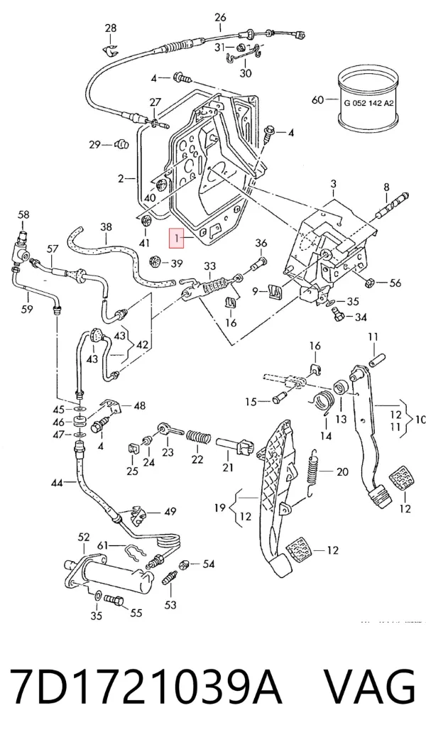  7D1721039A VAG