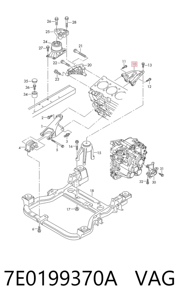  7E0199370A VAG
