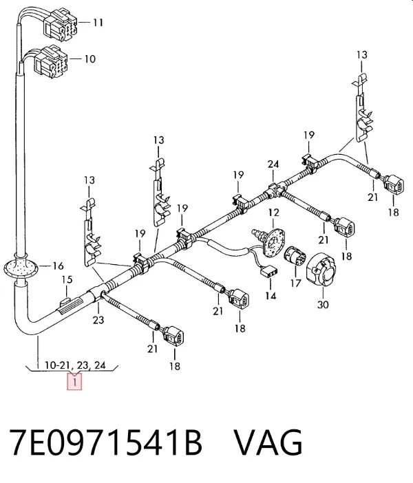  7E0971541B VAG