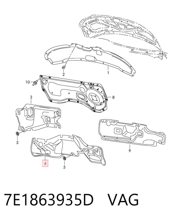  7E1863935D VAG