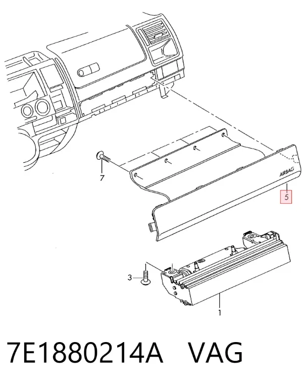  7E1880214A VAG
