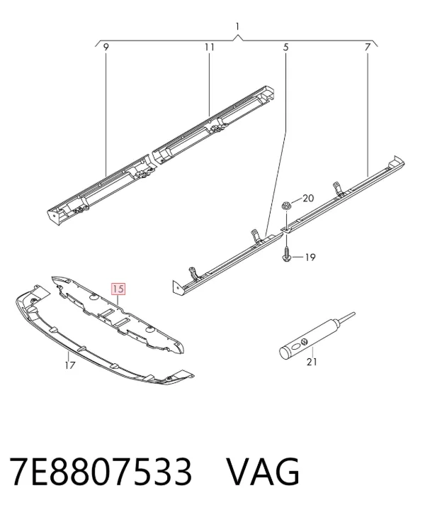  7E8807533 VAG