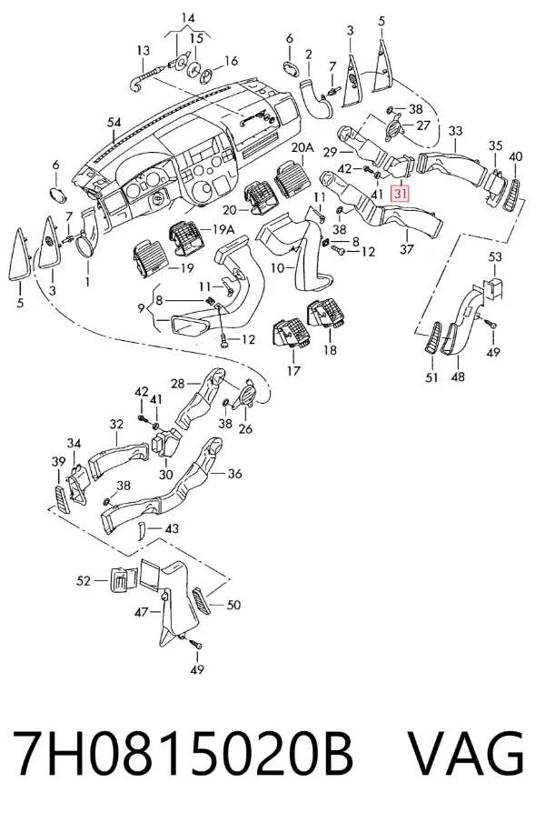  7H0815020B VAG